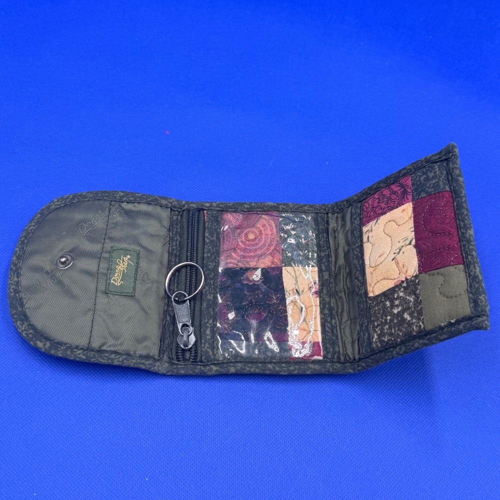 Donna Sharp Wallet Quilted Patchwork Zip Pocket C… - image 3